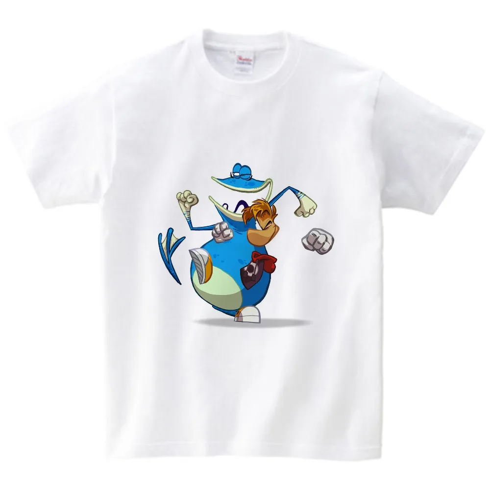 2020 летняя футболка с короткими рукавами детская хлопковая Футболка Fashiont Rayman Legends