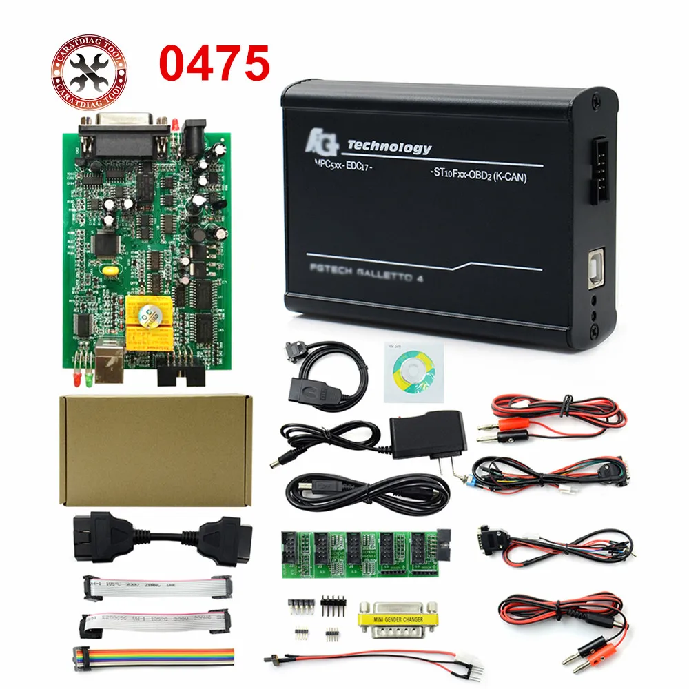 Профессиональный программатор Fgtech Galletto 4 FG Tech 0475 европейская версия ECU