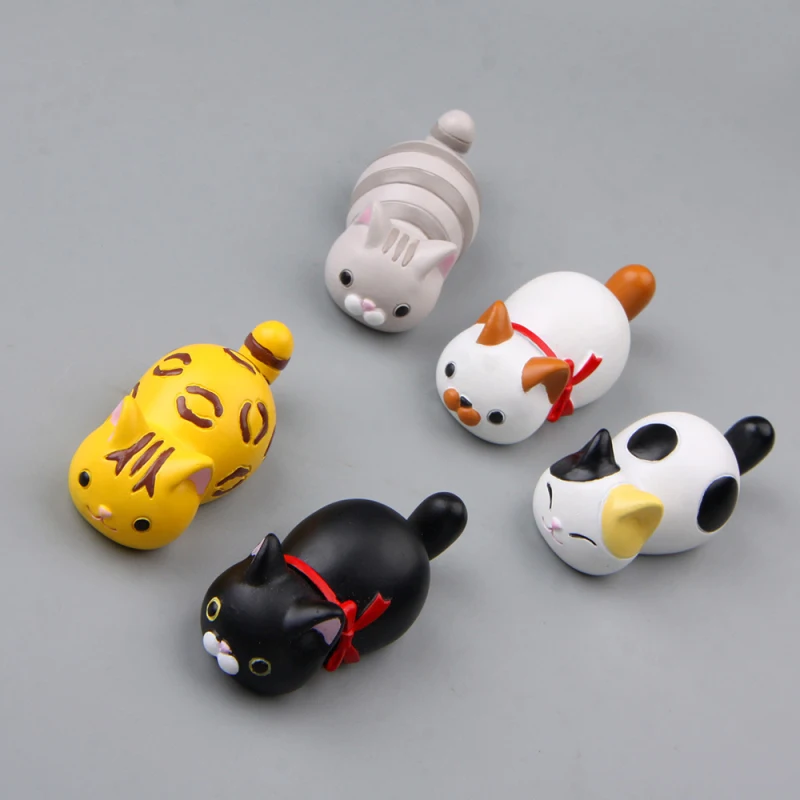 1 шт. 3D кошка магниты на холодильник милый мультфильм животное креативный магнит холодильник стикер сообщений кухонное украшение для дома офисные аксессуары