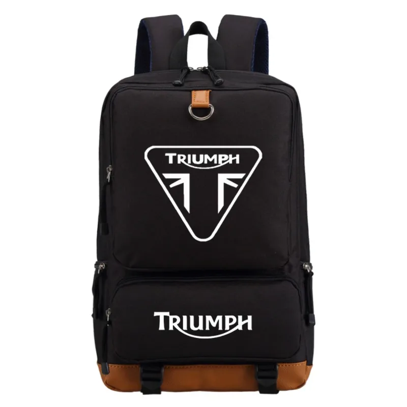 Black1 WISHOT triumph рюкзак мужской wo мужские школьные сумки для мальчиков Дорожная сумка на плечо сумки для ноутбука сумка для книг Повседневная сумка - Цвет: Black1
