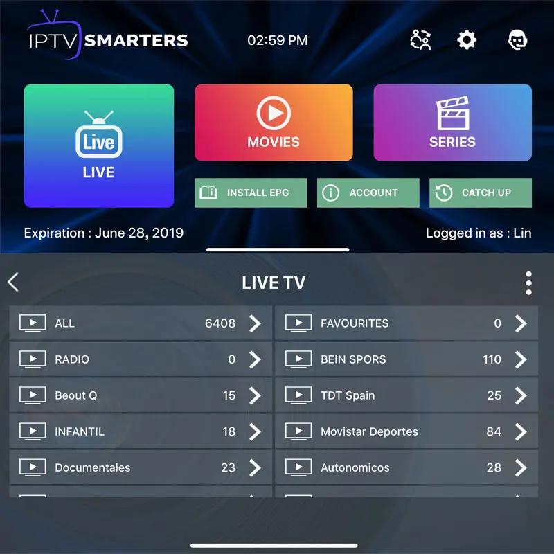 Подписка IP tv Rocksat Франция Великобритания Швеция французская Польша Португалия