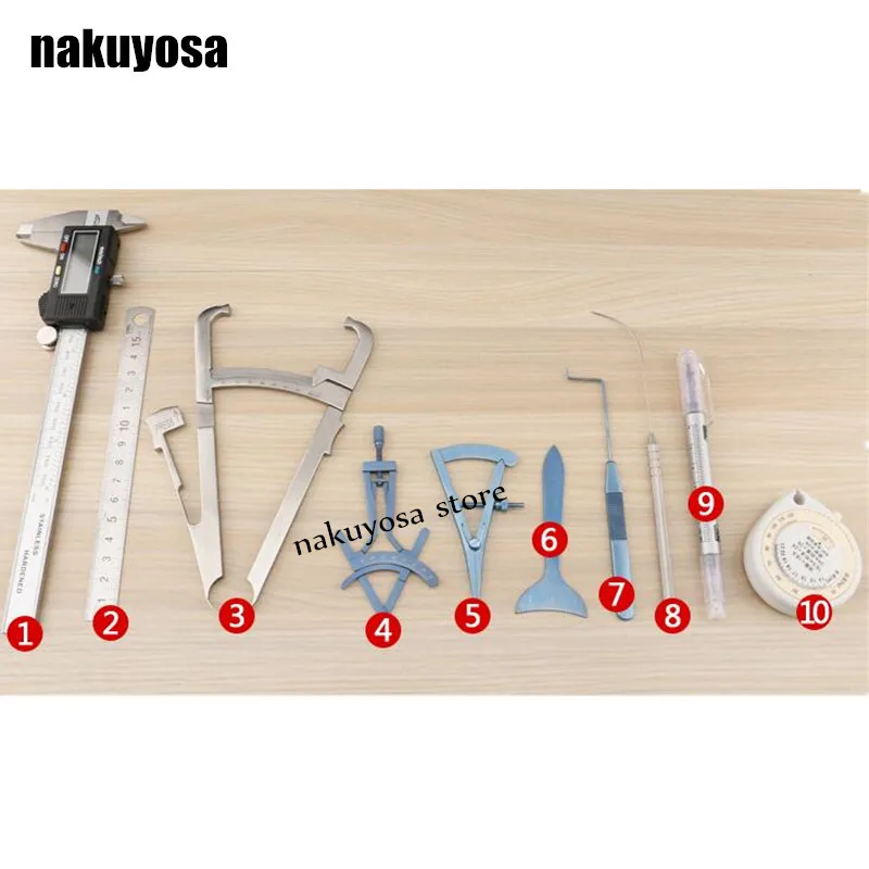 10 шт./компл. медицинское офтальмологическое оборудование из титанового сплава