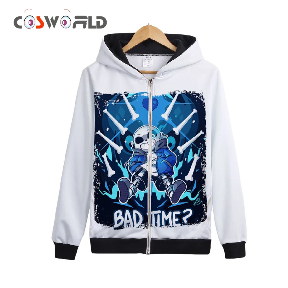 Coshome новая игра Undertale Sans толстовки Косплей костюмы мужчины женщины зимняя куртка