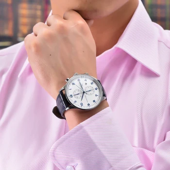 HOLUNS Watch geneva quartz watches men luxury brand sport dress business Fashion Casual watch PT005 | Наручные часы