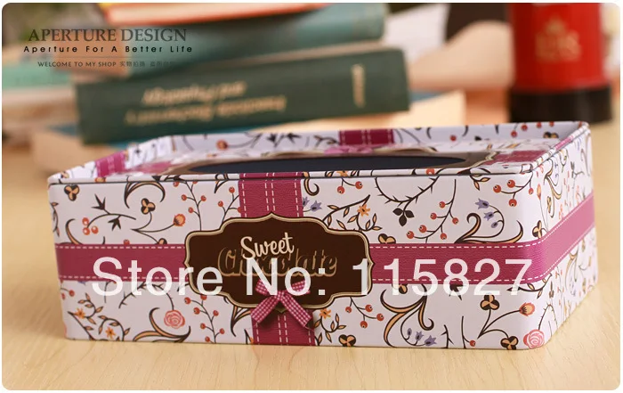 Бесплатная доставка! креативная железная коробка в Корейском стиле винтажная