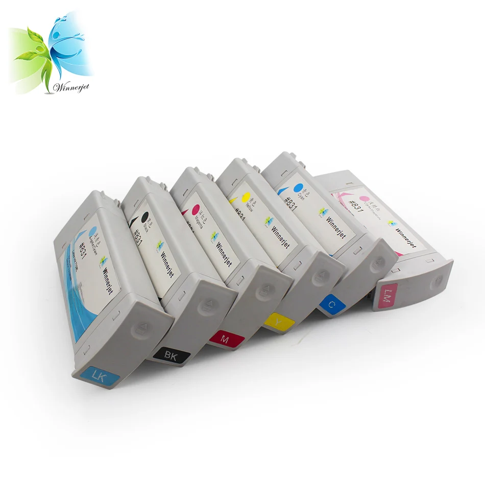 Winnerjet 775 мл 831A 831 совместимый чернильный картридж для HP latex 310 315 330 335 360 365 370 570
