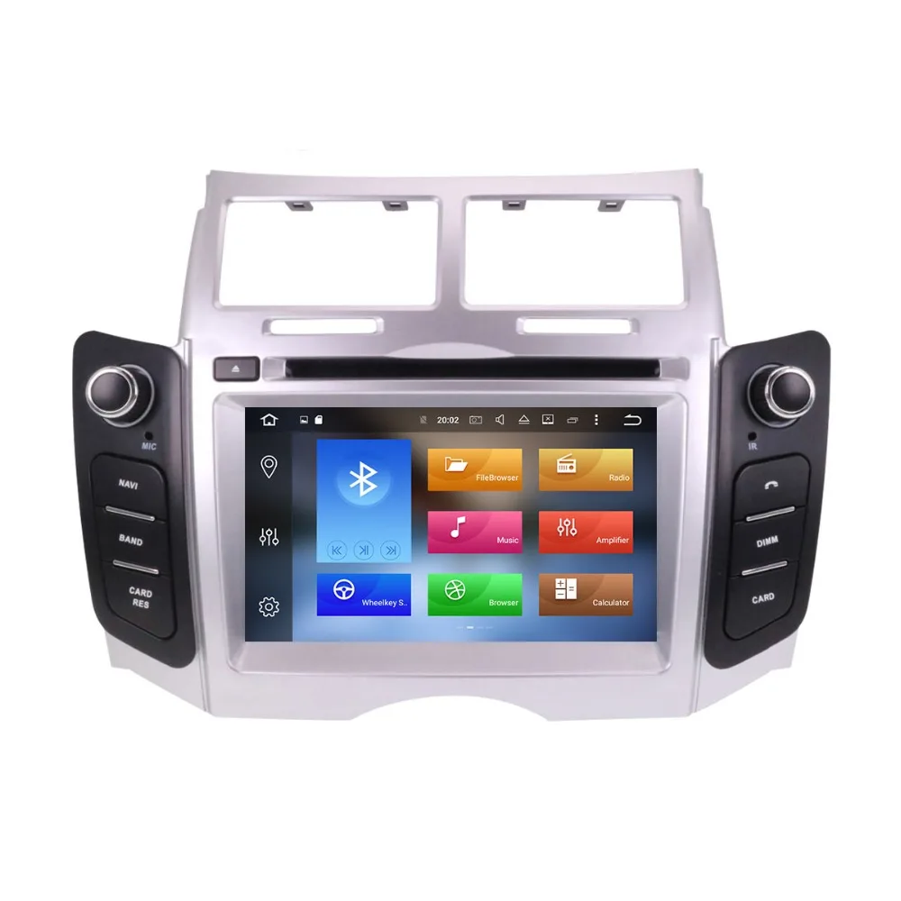 Android 10 0 Радио Стерео GPS для Toyota Yaris 2005 2006 2007 2008 2009 2010 автомобильный DVD плеер