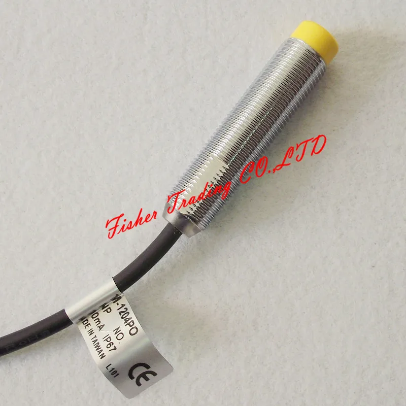 

DRH Diameter M12 Metal-Cylindrical Type Proximity Switch,Chromium-plated Brass Approach Sensor, PNP Waterproof TM-1204PO