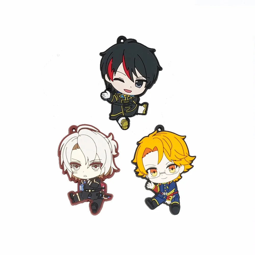 IDOLiSH7 A3 аниме Юки Осака Сого рокуя NAGI KUJO TENN резиновый брелок | Игрушки и хобби