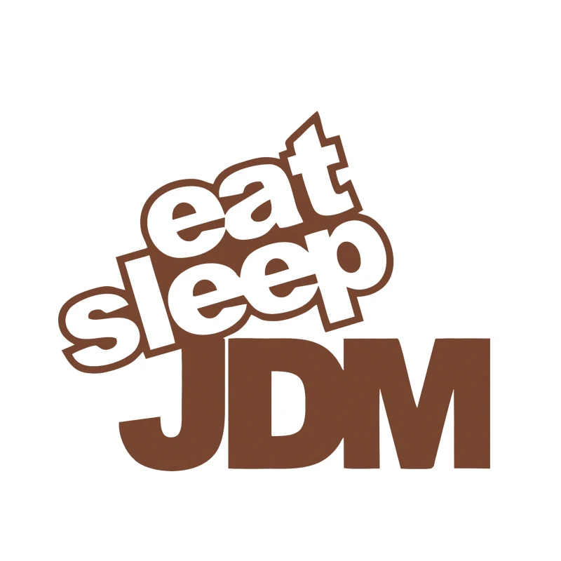 Личность виниловые наклейки на машину &quot Eat Sleep Jdm &quotавтомобильные аксессуары