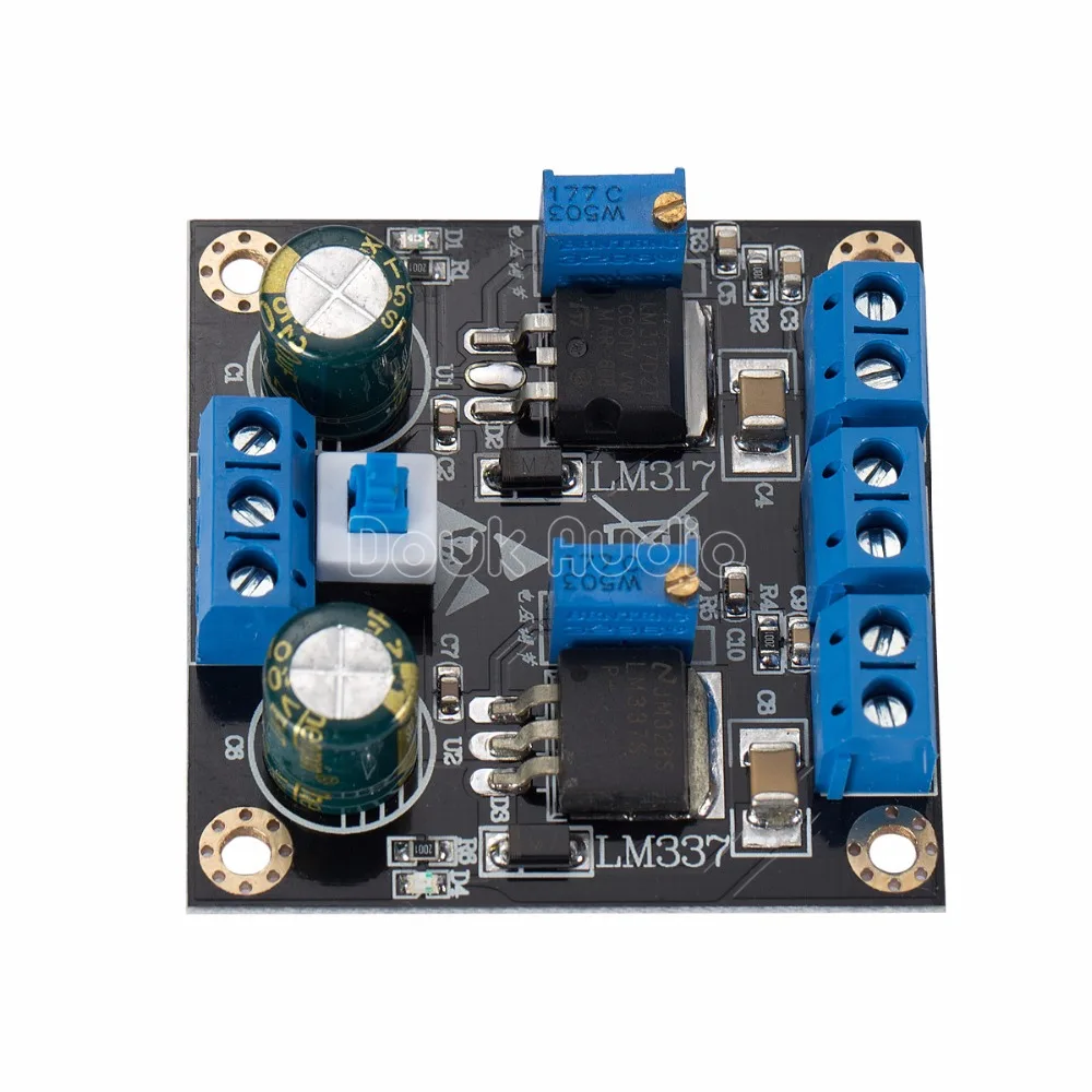 LM337 линейный Регулируемый блок питания понижающий регулятор напряжения