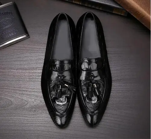 New Arrival Genuine leather Men Shoes Spring and Autumn Fashion Casual Black Business Oxfords | Обувь