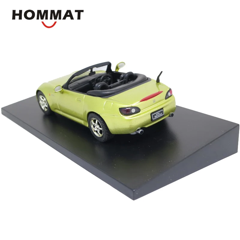 HOMMAT Simulation 1:43 Honda S2000 Кабриолет спортивная модель автомобиля Diecasts & Toy автомобили