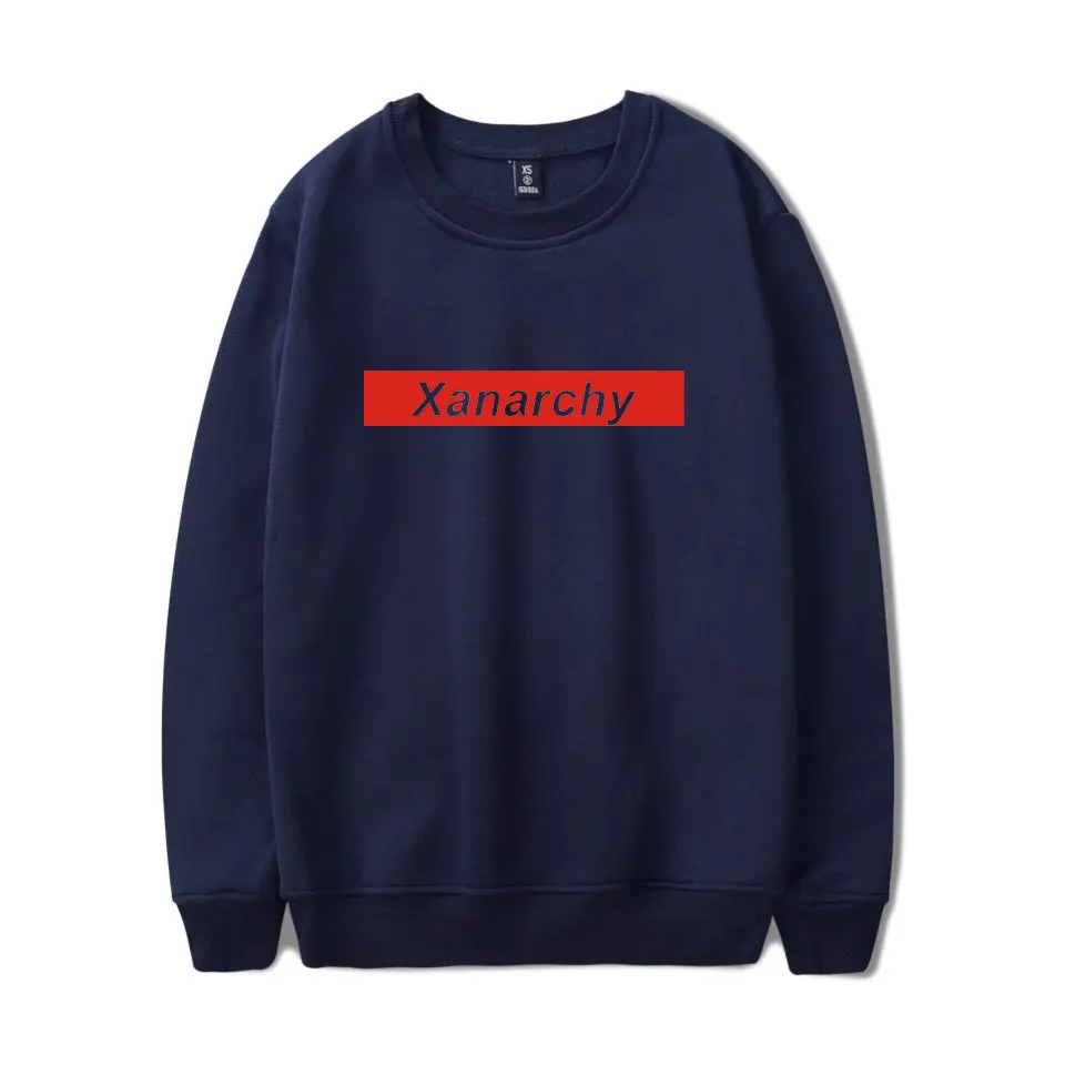 Lil xan Xanarchy Sweatshirts 3D Printed Harajuku Men's Sweatshirt Hip Hop Spring Mens Hoodies | Мужская одежда
