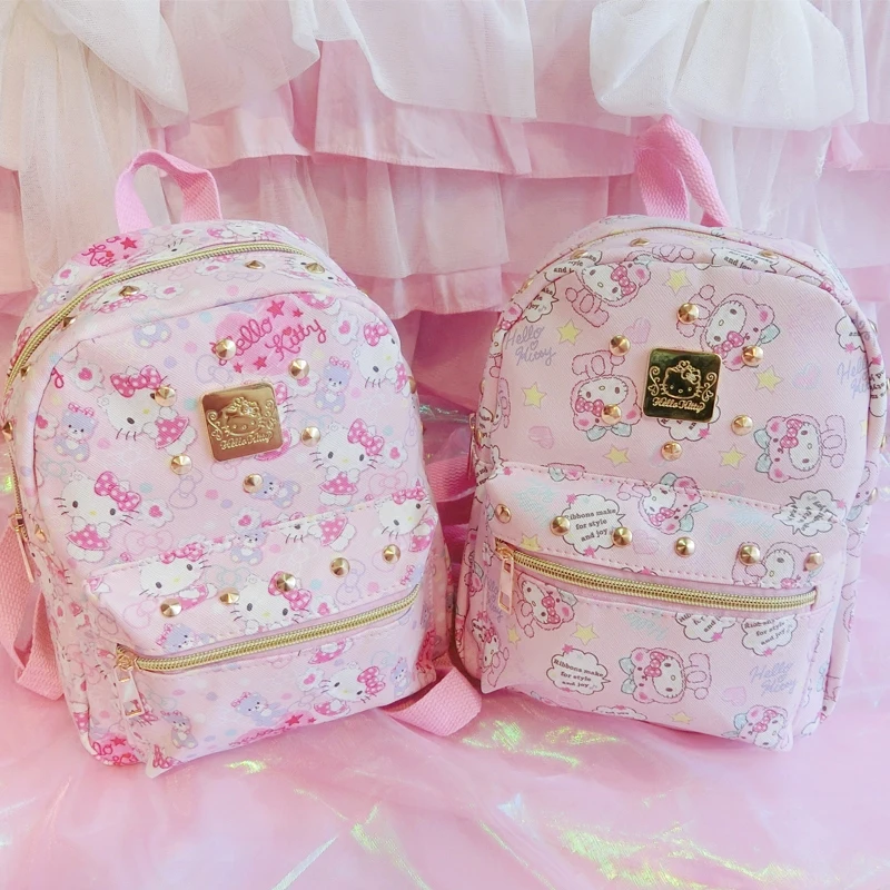 Милый рюкзак «hello kitty»; детская школьная сумка с героями мультфильмов; лучшие подарки для девочек; рюкзак для подростков; дорожная сумка «hello kitty»