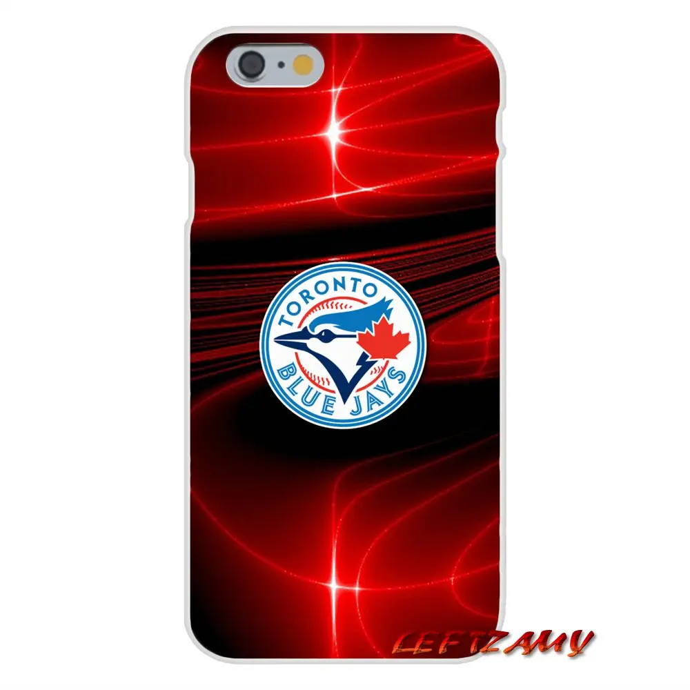 Toronto Blue Jays Baseball For iPhone X XR XS MAX 4 4S 5 5S 5C SE 6 6S 7 8 Plus ipod touch Accessories Phone Cases Covers | Мобильные