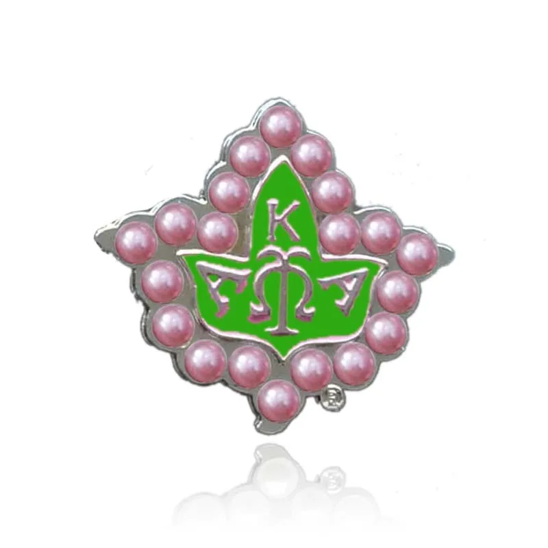 Green pin 01 TOPVESKO Aka лист плюща ожерелье lapen Pin - Окраска металла: Green pin 01