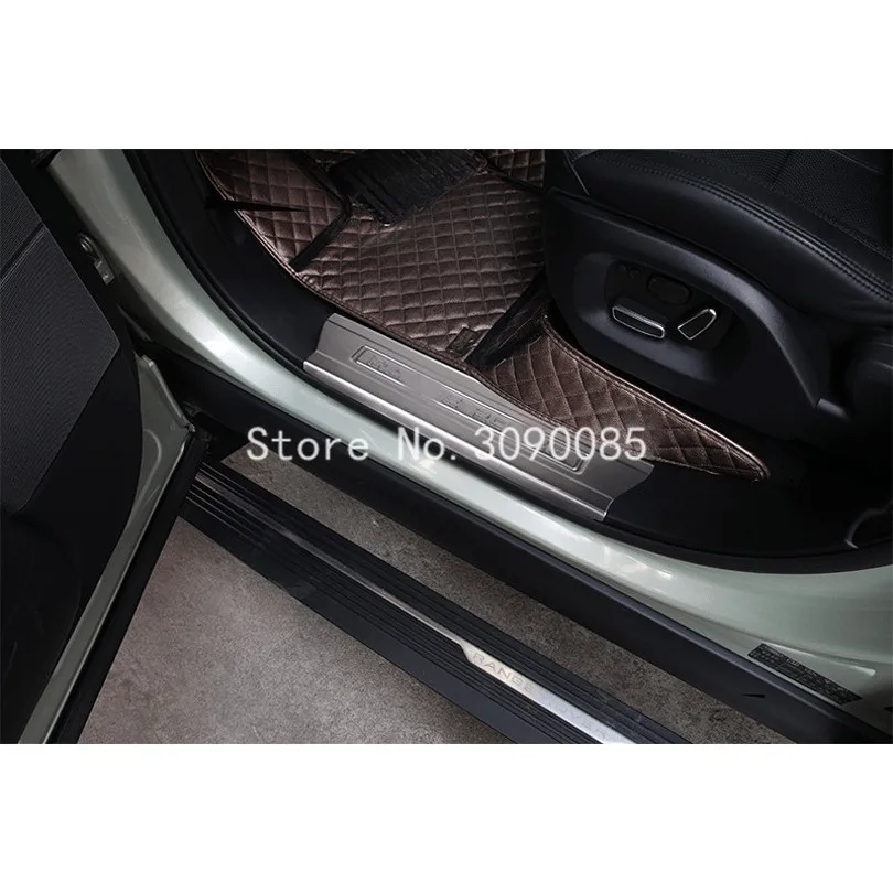 4 шт./компл. порог двери из нержавеющей стали накладки для Land Rover Range Sport 2014 2016