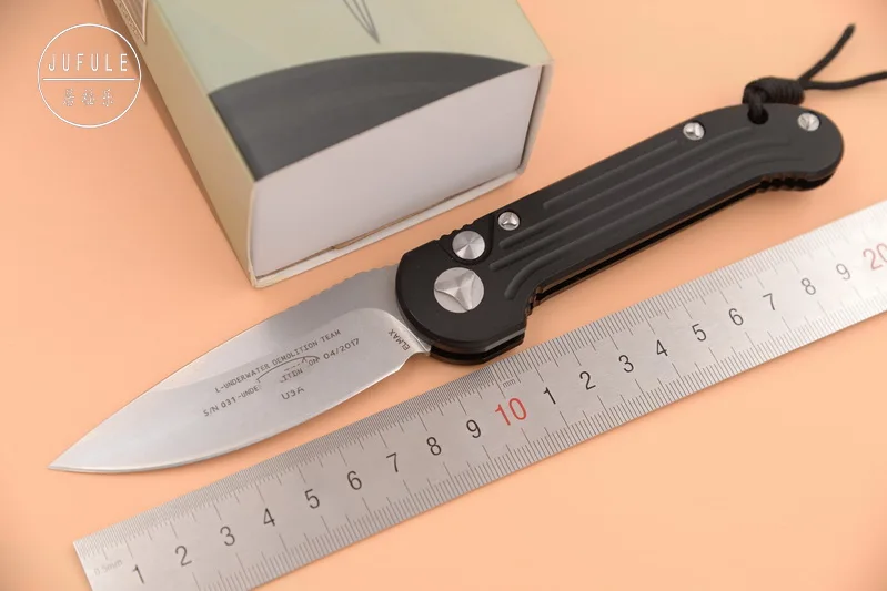 JUFULE OEM LUT Flipper складное лезвие Elmax с алюминиевой ручкой для использования на открытом воздухе, тактическое снаряжение для кемпинга, охоты, инструмент для повседневного использования, кухонный нож