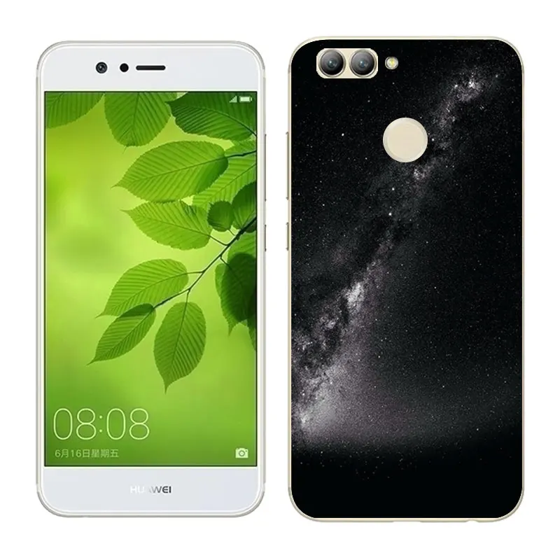 for Huawei Nova 2 Case 5.0 inch Sleeping Painted TPU Cover For plus Soft Silicon Phone Back Skin | Мобильные телефоны и