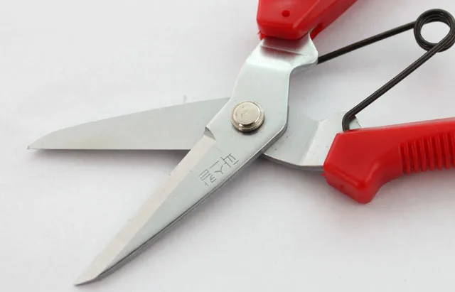 Корейские стильные ножницы красного цвета 2 шт. 185 мм #22836|scissor hook|korea makeupkorea notebook |