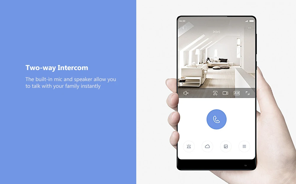 Xiaomi Mijia 1080P HD Смарт IP камера беспроводная WiFi 130 градусов FOV раздел AI Обнаружение 10 м инфракрасное ночное видение камера безопасности