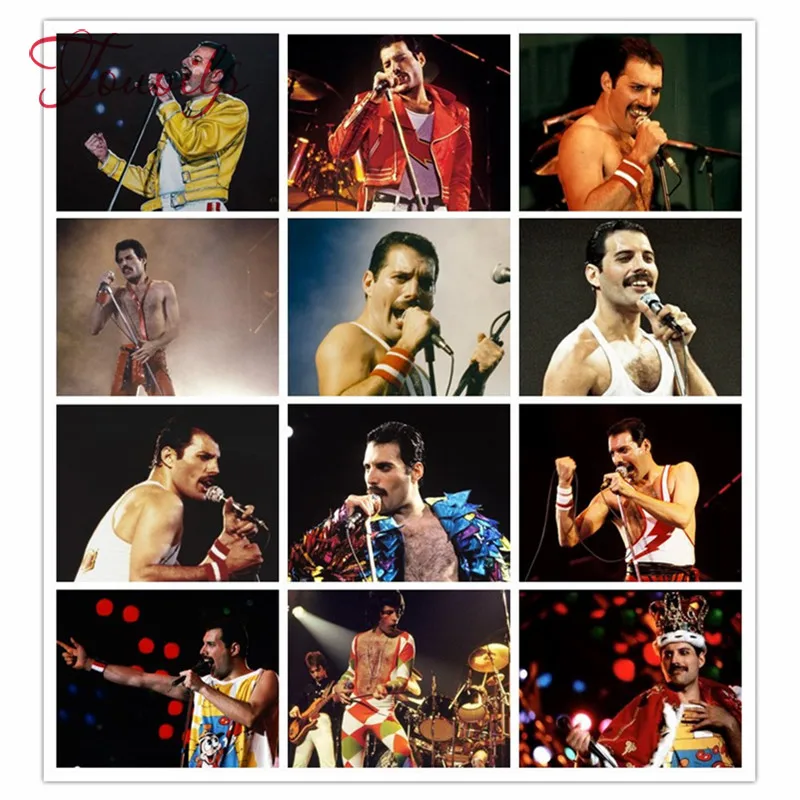 Алмазная живопись Touoilp Freddie Mercury стразы вышивка крестиком круглая квадратная