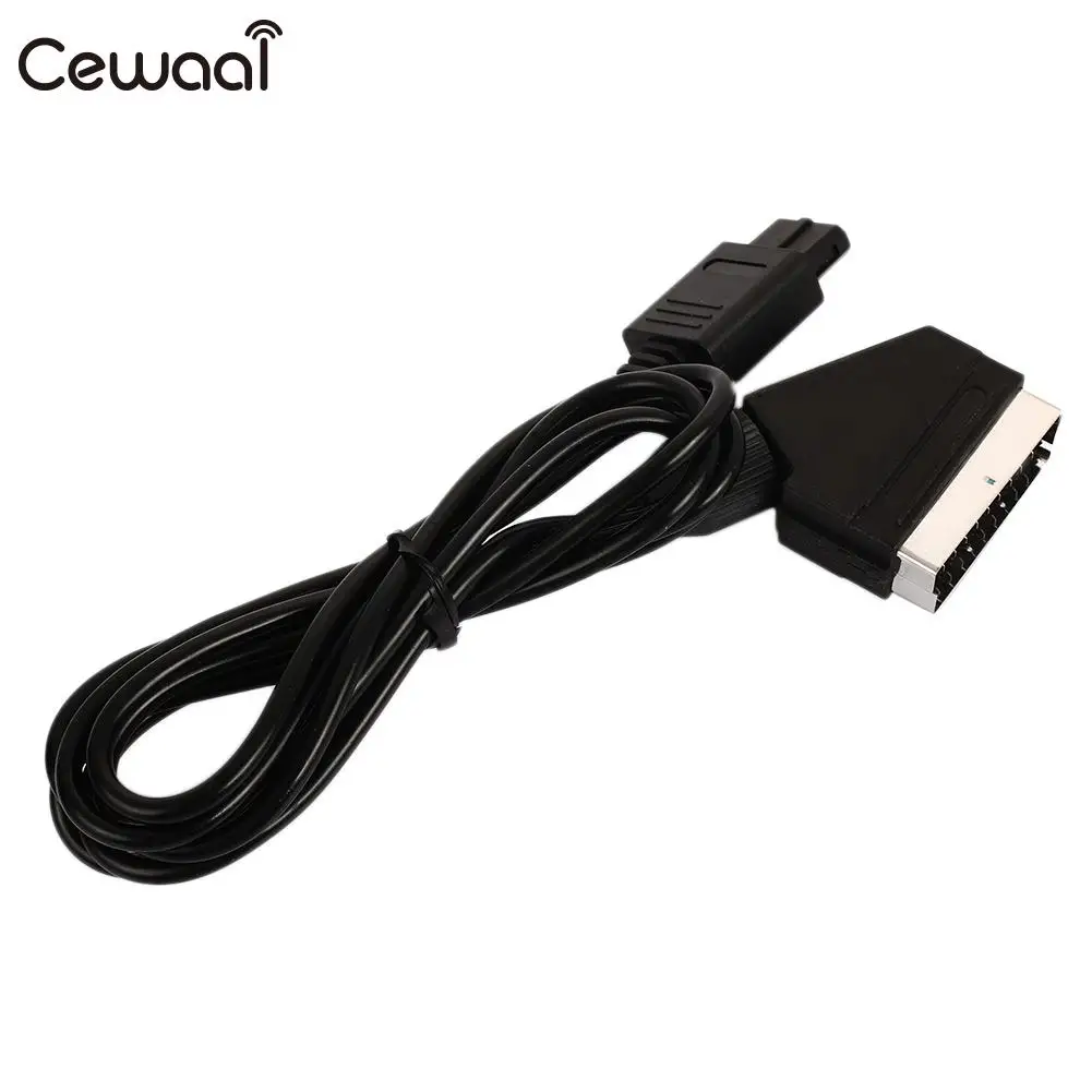 PAL разъем SCART RGB кабель провода Питание видео игры для SNES N64 гэйм умная