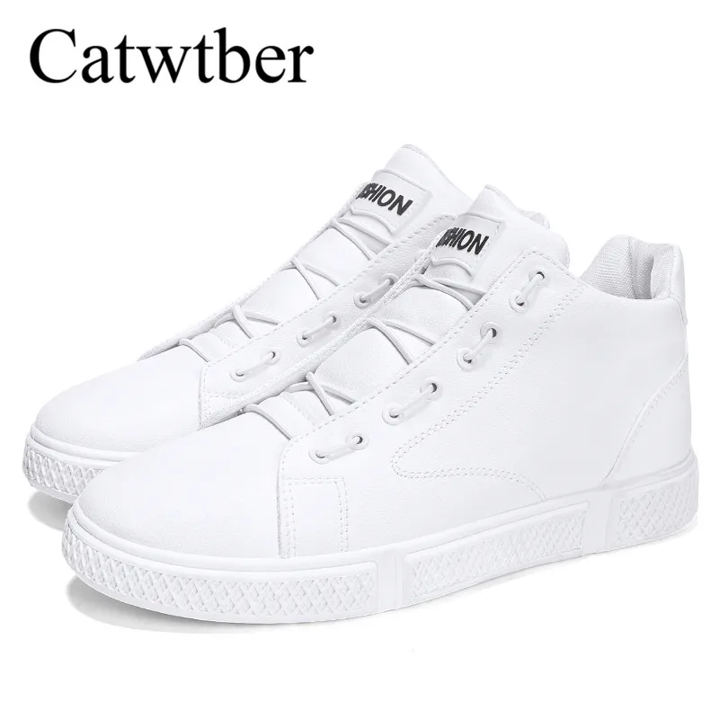 Catwtber Новая модная обувь Для мужчин сапоги мужские Ботильоны роскошные кожаные