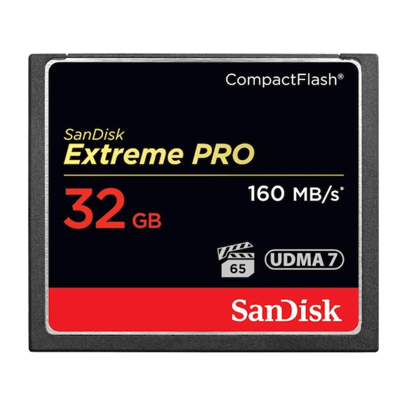 Двойной Флеш накопитель SanDisk Extreme Pro карты памяти CF 16 Гб оперативной 32 встроенной 64
