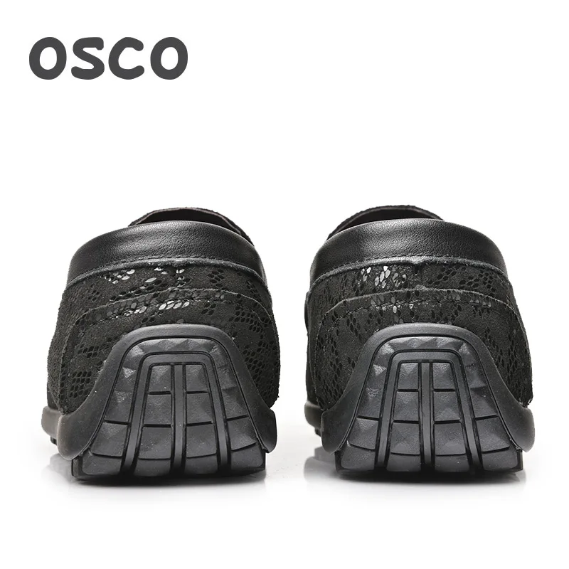 OSCO/мужские лоферы Новинка 2018 года Мужская обувь в горошек Повседневная из