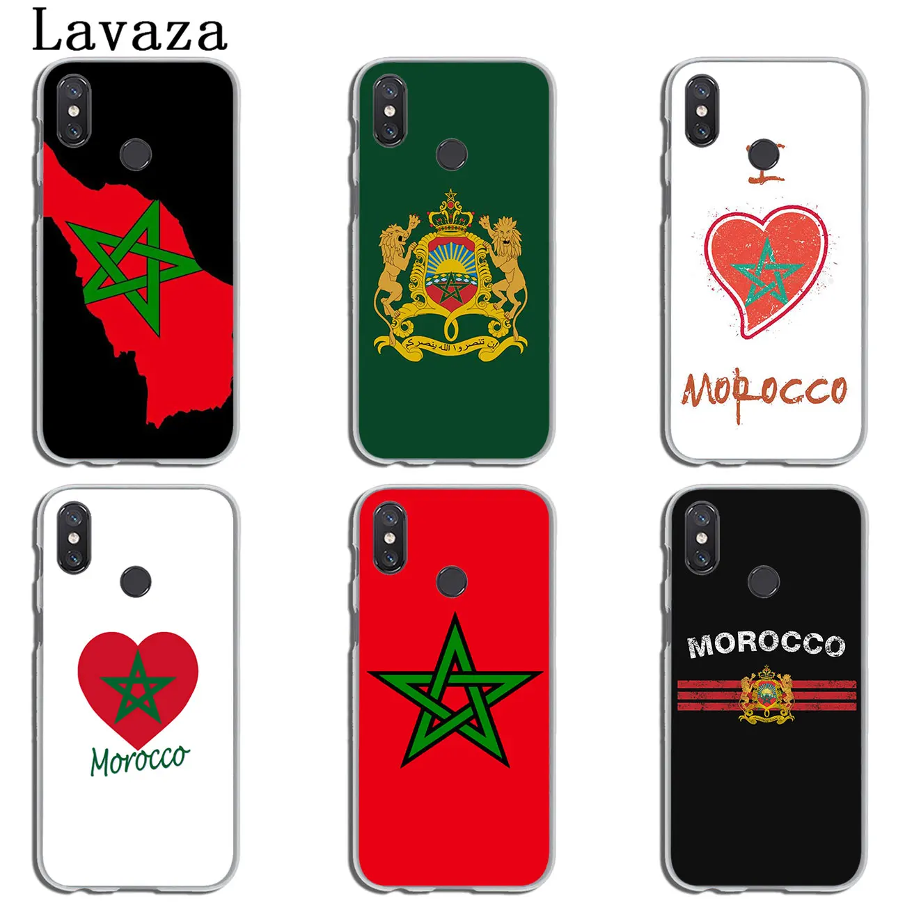 Твердый чехол для телефона Lavaza Morocco Soccer football flag Xiaomi Redmi 8A 7A 6A 5A K20 Note 8 8T 7 5 6 Pro 4