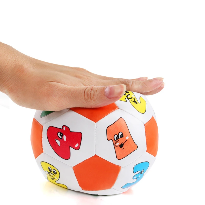 Подарки для новорожденных! 10 см мультфильм мягкая цифровая губка мяч образования