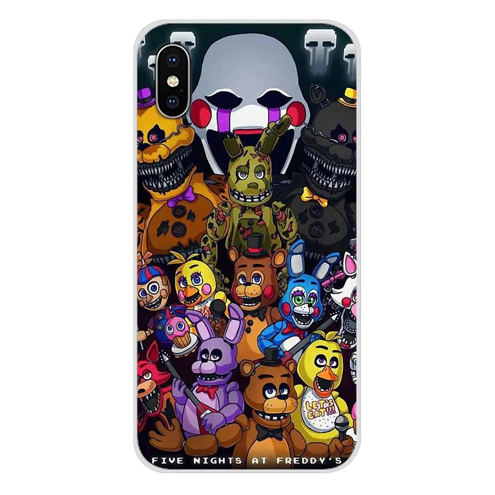 Чехол для телефона Five Nights At Freddy pizzeria чехлы Samsung Galaxy A5 A6S A7 A8 A9S Star J4 J6 J7 J8 Prime Plus