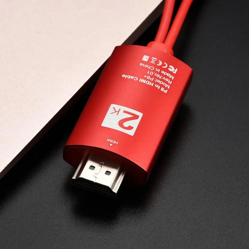 Новый адаптер кабель USB Type C Lightning к HDMI w/зарядный для Samsung Galaxy S9 iPhone гаджет l0807 #3| |