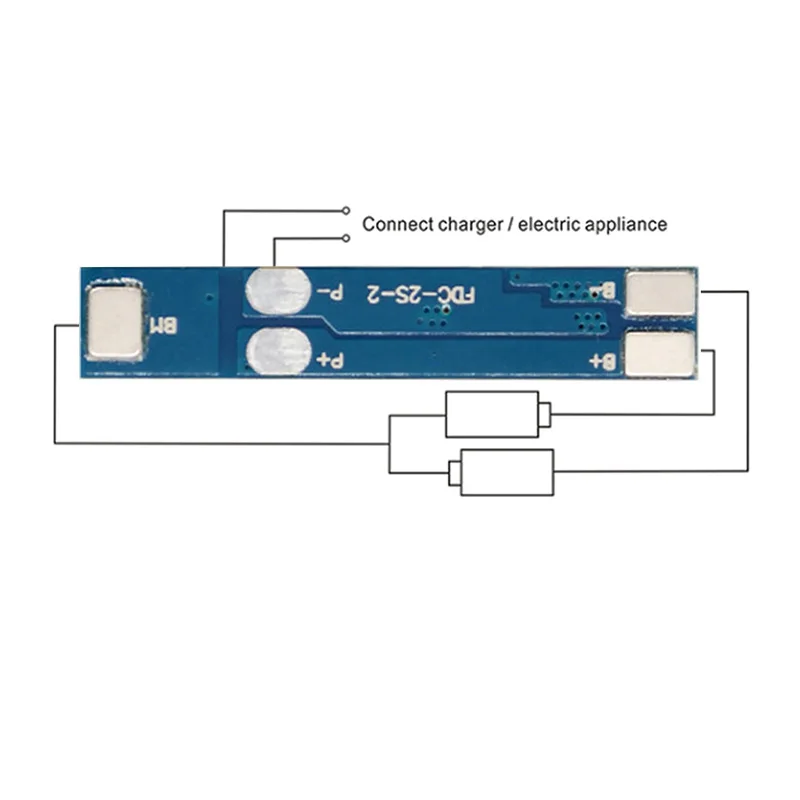 7 4 v 8 V 18650 защитная плата для зарядки 2S 3A li ion литиевый аккумулятор bms pcm литий