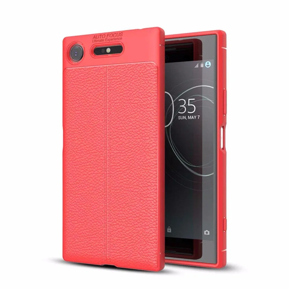 Чехол для Sony Xperia 1 чехол телефона XZ3 XZ XZS XZ1 Compact XZ2 Premium роскошный кожаный