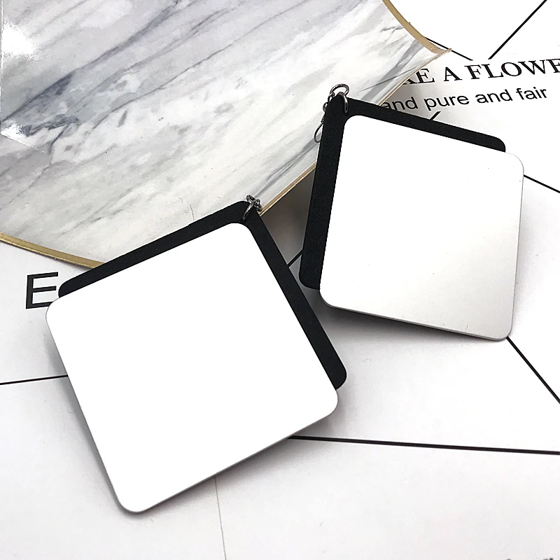 2018 Glamour Fashion Design Oversized Square Sponge Aluminum Alloy Combination Geometric Earrings For Women Accessories Jewel | Украшения и