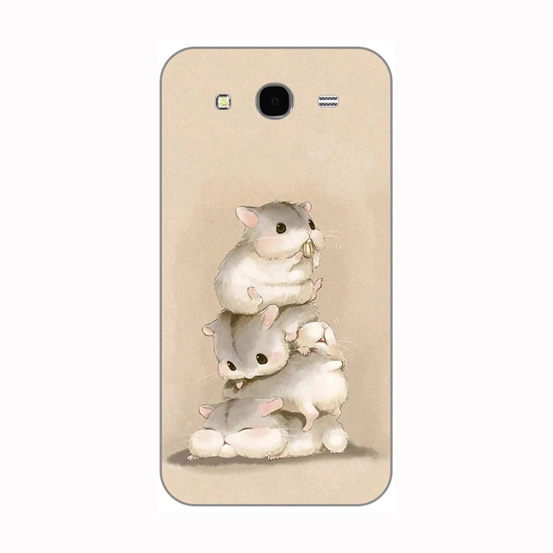 Для samsung Galaxy Mega 5,8 I9150 GT I9152 9150 9152 5," чехол кошка собака дизайн с изображением цветов и животных Краска твердая задняя крышка чехол для телефона