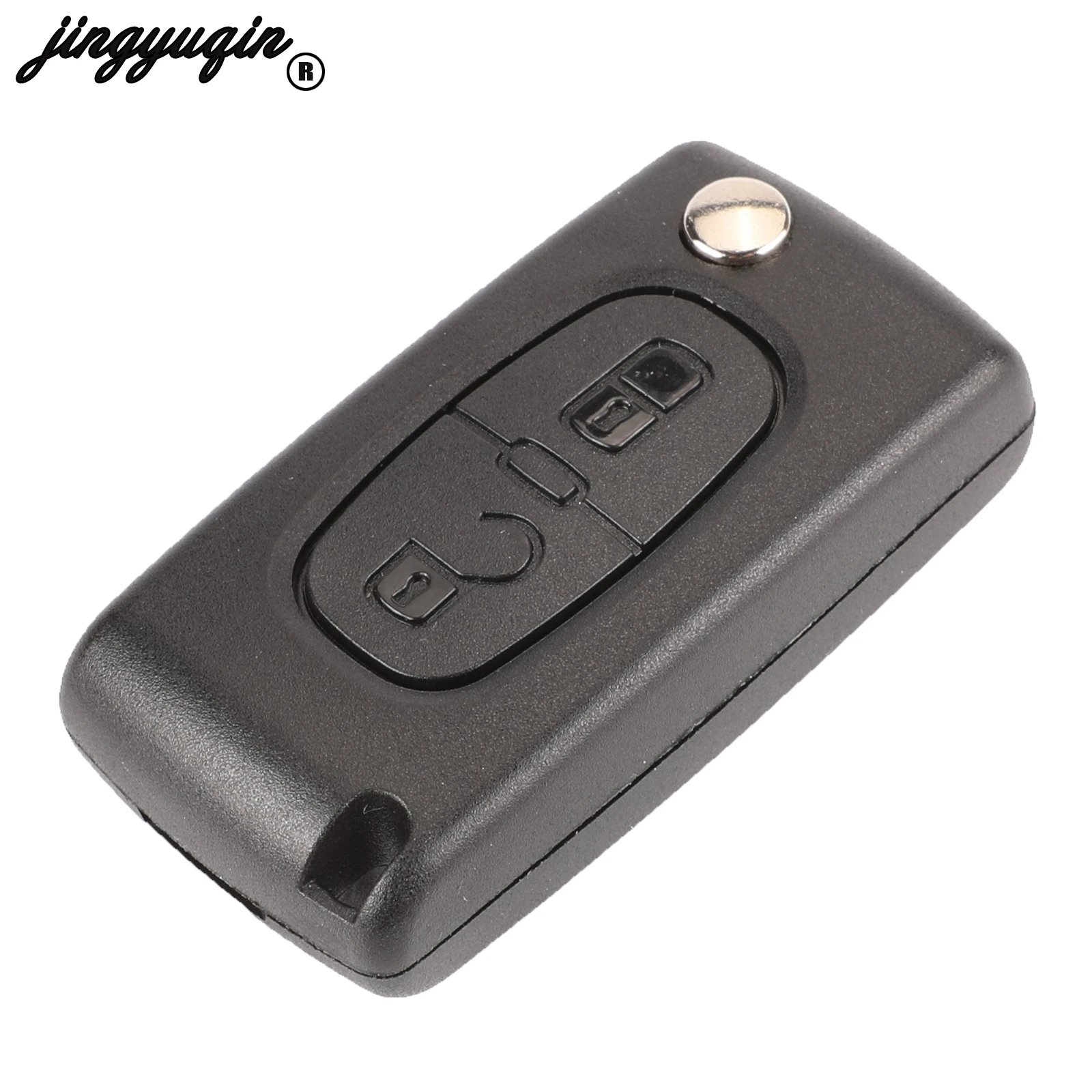 HCA/VA2 2/3 пуговицы удаленное автомобильный Корпус ключа для Peugeot 207 307 407 408 308 для Citroen C2 C3 C4 C5 C6 C8 Xsara Picasso