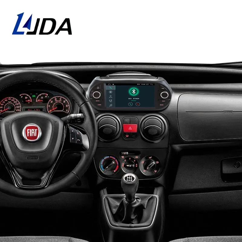 Автомагнитола DSP Carplay 1 din мультимедийная стереосистема на Android 10 для Fiat Fiorino Qubo Citroen