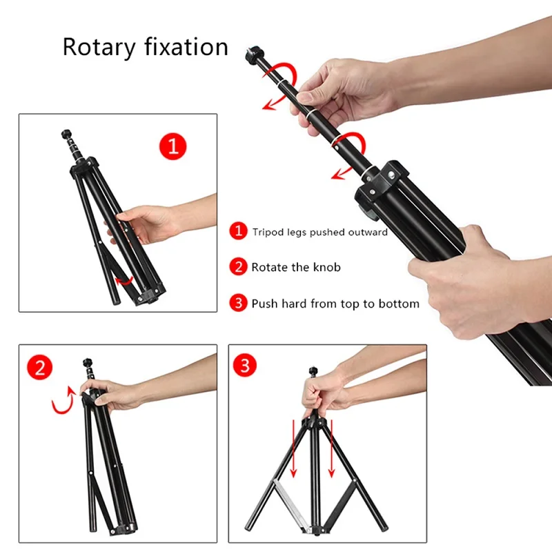 Светодиодный кольцевой светильник Travor 12 дюймов USB 160 светодиодный s диммируемая