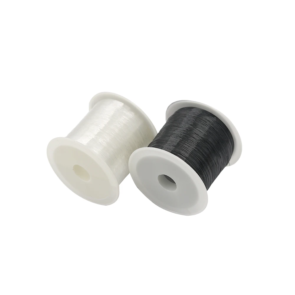 80 м/рулон 0 2 мм неэластичная нейлоновая катушка нитка Для Бисероплетения DIY