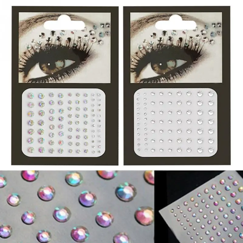 Горячее искусство ногтей украшения для тела лица драгоценности прозрачные с