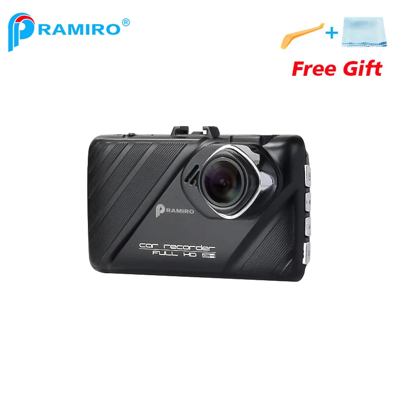 Pramiro Видеорегистраторы для автомобилей FHD 1080 P 3 &quotрегистраторов 170 градусов