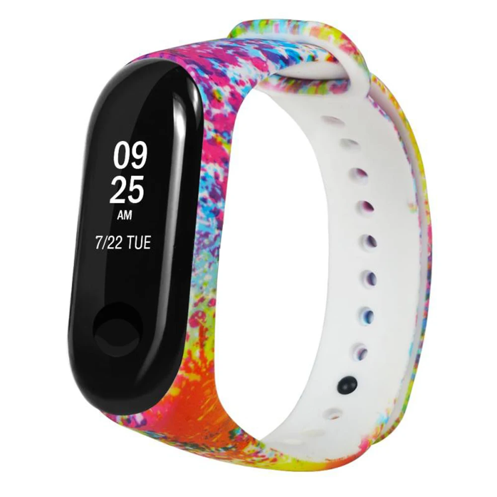 Запасной ремешок для Xiao Mi Band M3 аксессуары фотографий окрашенный модный