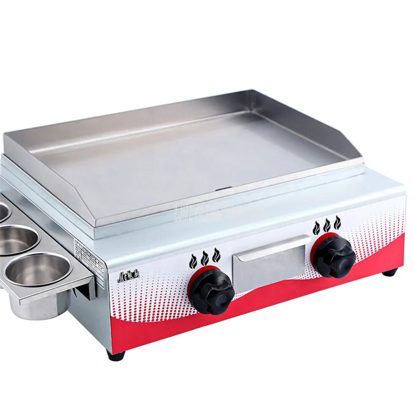 55*34 см Нержавеющая сталь Коммерческая газа топливного бака гриль жаропрочная