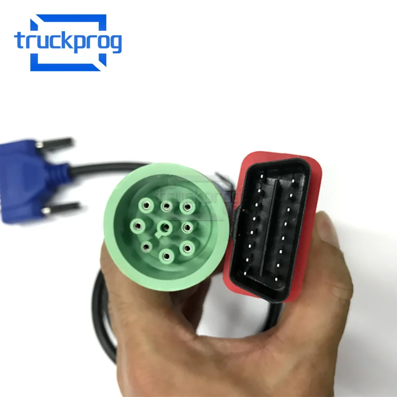 Диагностический кабель OBD2 9 Pin для универсального дизельного двигателя