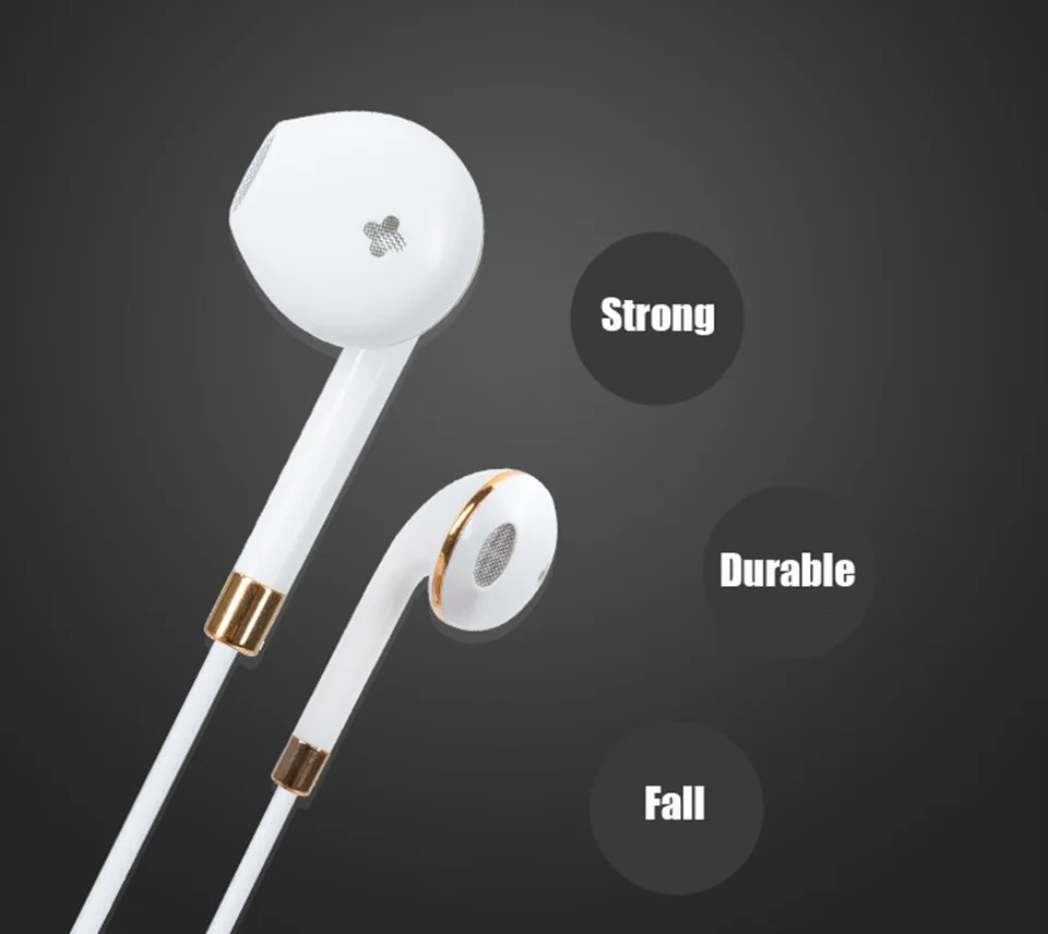 New Super Bass earbuds headset Stereo Sport Earphones earpiece wired in-ear Earphone for iphone xiaomi Samsung