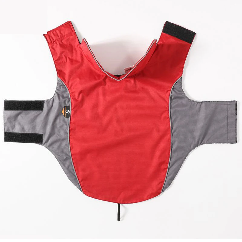New Solid Sport Waterproof Dog Clothes Inlaid Reflective Rope Warm Winter Soft Fleece Inside Jacket Breathable Pet Shirt 10A |